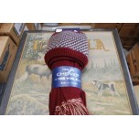 Tayside Burgundy Socks With Garters